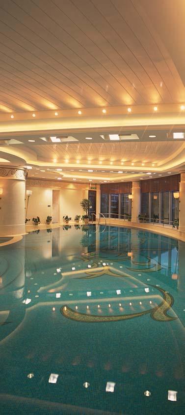 34 Hang Lung Properties Limited The Summit s indoor pool provides dramatic views over