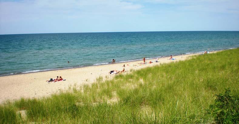 Site No.15: West Side County Park Lake Michigan Are you ready for a rest yet?