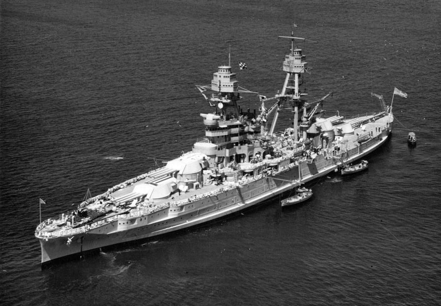 Again both were at Pearl Harbour with USS Pennsylvania suffering a single bomb hit and returning to service after repairs; she was later modernised receiving the heavy AA fit as in USS Nevada.