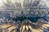 Dubai Marina is an artificial canal city, built along a two mile stretch of Persian Gulf shoreline.