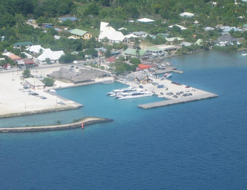 Pier is located in Vaitape