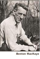 In 1921 Benton MacKaye proposed building a system of trails along the ridges of the Appalachian Mountains. His idea eventual became what is today's Appalachian Trail.