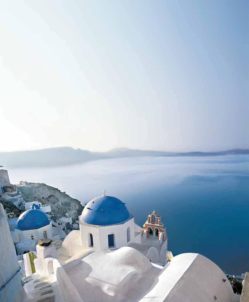 MEDITERRANEAN Treasures & Empires To Behold Few destinations can match the Mediterranean an inviting region of sunny shores and rustic islands, modern cities set beside ancient ruins, seaside