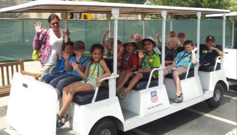by trained staff or volunteers Tram ride, fun activities and more! Nature Explorers May 28 - June 1, July 2-6, August 6-10 Available for ages 4-12yrs.
