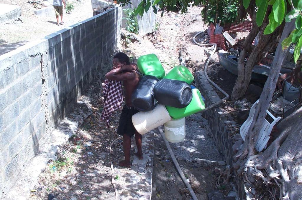 for community Adaptation Installation of Water Conservation System at the