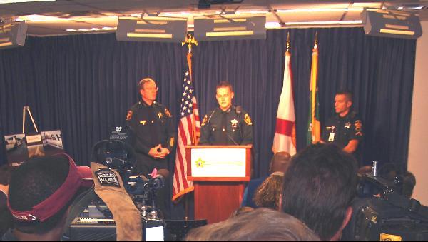 We also held a special news conference in Bartow, giving the media a great opportunity to