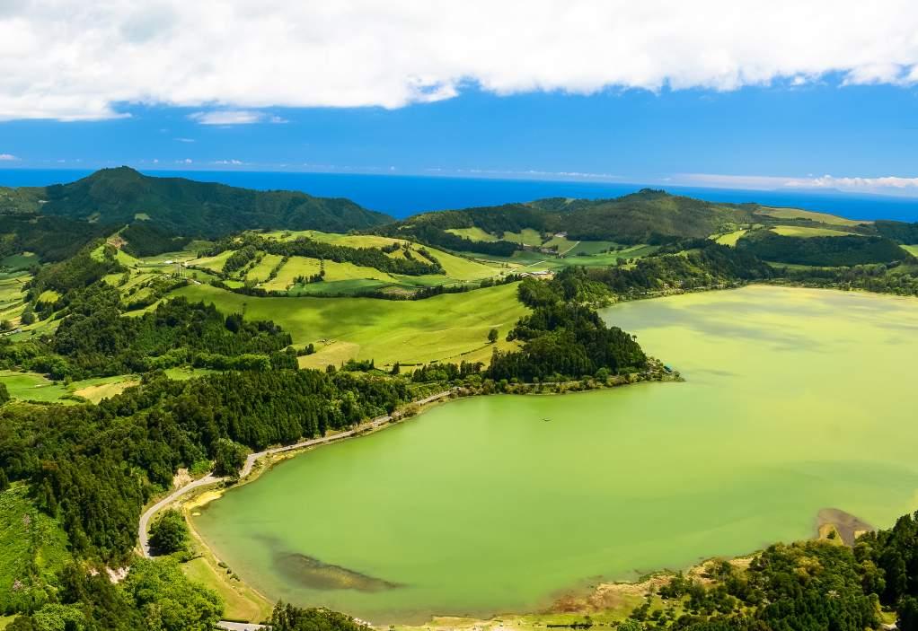 THE EASTERN ISLANDS São Miguel The largest island and key transport hub for the Azores.