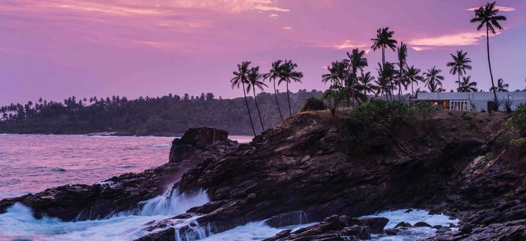 AN UNFORGETTABLE JOURNEY Experience the charm of island life in Sri Lanka's southernmost shore.