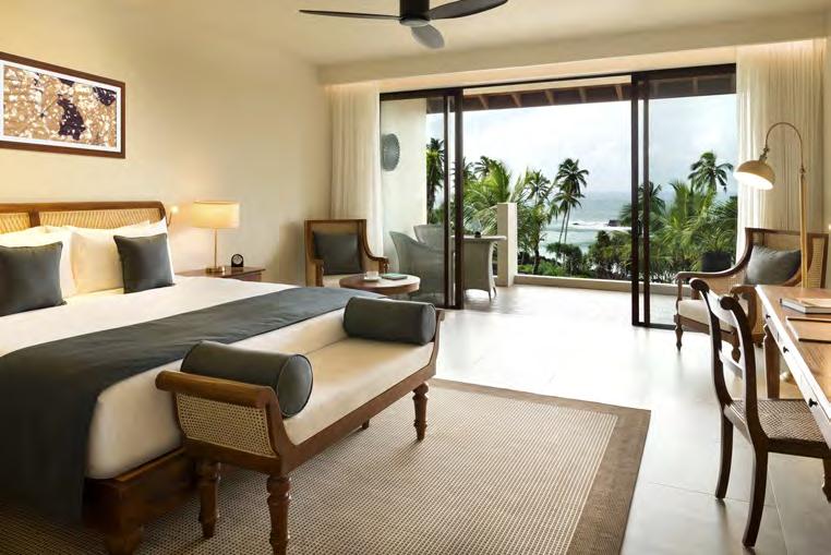 Premier Ocean View Room Lounge on the terrace and take in the view of towering palm trees and the sparkling Indian Ocean.