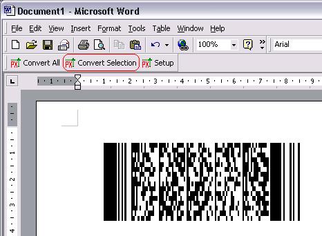Office 2000 & 2003 19 5.1.3 Create Multiple Barcodes 1.