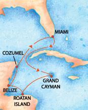 Carnival Valor 7 night Western Caribbean Cruise Ship: Carnival Valor Duration: 7 Nights Ports: Miami, Grand Cayman,