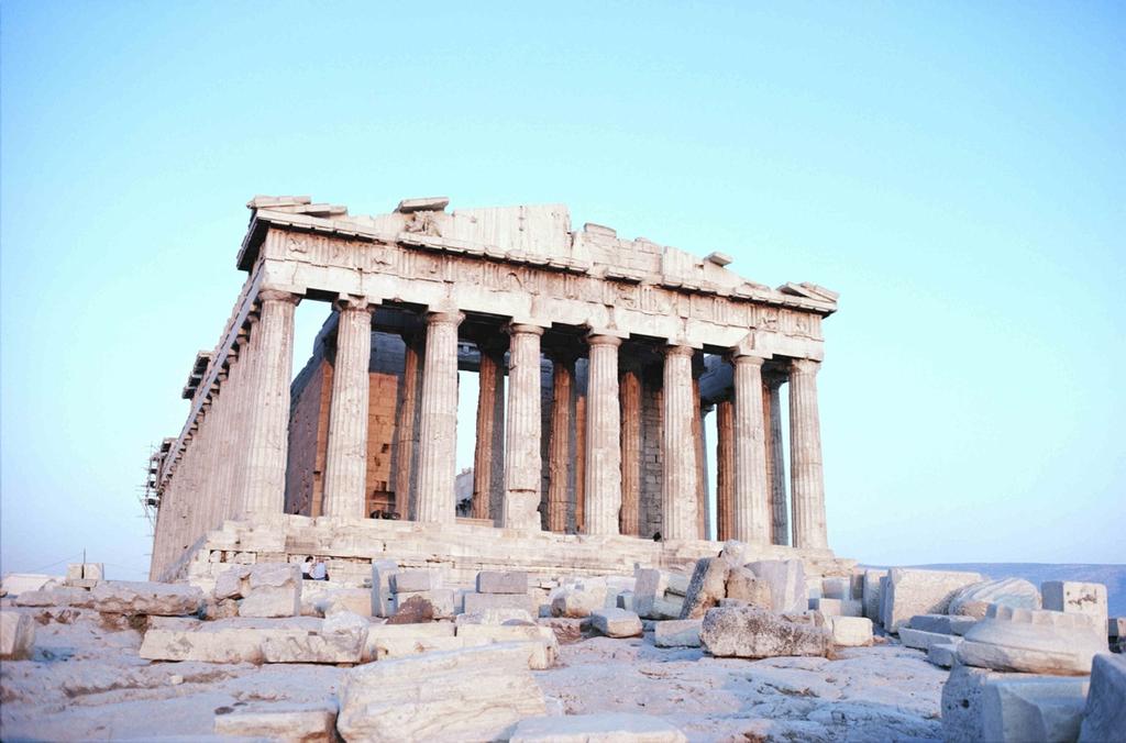 Parthenon, Athens, Greece (447-438 BCE) Two incorrect claims: 1.
