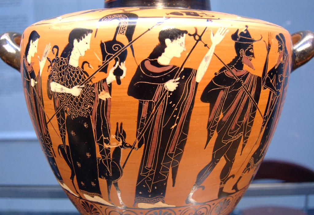 The Judgement of Paris Black- ﬁgure vase from Athens, c. 510 B.C. Source: hkps://upload.