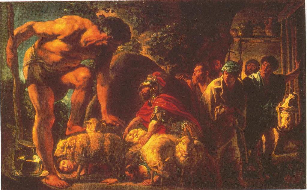 Odysseus, Jacob Jordeans [1593-1678] The prisoners