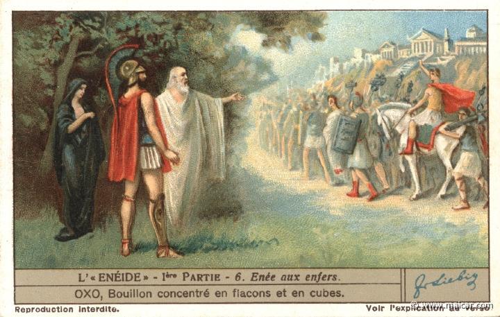 Anchises offers Aeneas a