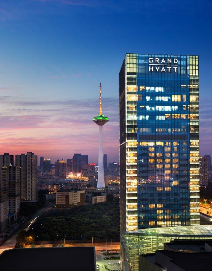 Grand Hyatt Shenyang (329 rooms, managed) Located in the largest city and capital of Liaoning Province, Grand Hyatt Shenyang is the first Hyattbranded hotel in northeast