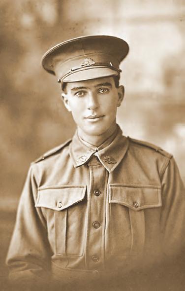 He arrived at Gallipoli in November 1915 with the 15th Battalion and was there through to the evacuation. Older Diggers nicknamed him The Kid.