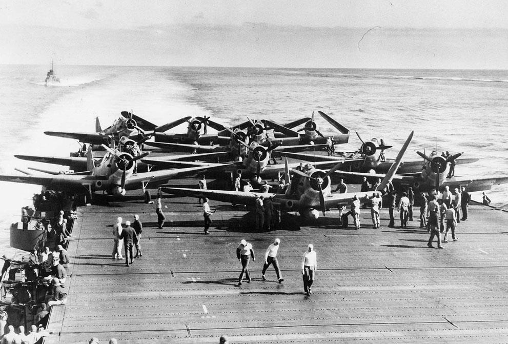 carriers=unsuccessful American carriers intervened and surprised Japanese