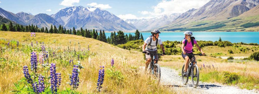 Alps 2 Ocean, Canterbury RIDING THE NEW ZEALAND CYCLE TRAIL WHICH TRAIL SHOULD I CHOOSE? HOW ARE THE TRAILS GRADED? WHAT KIND OF BIKE DO I NEED? WHAT TOURS ARE AVAILABLE?