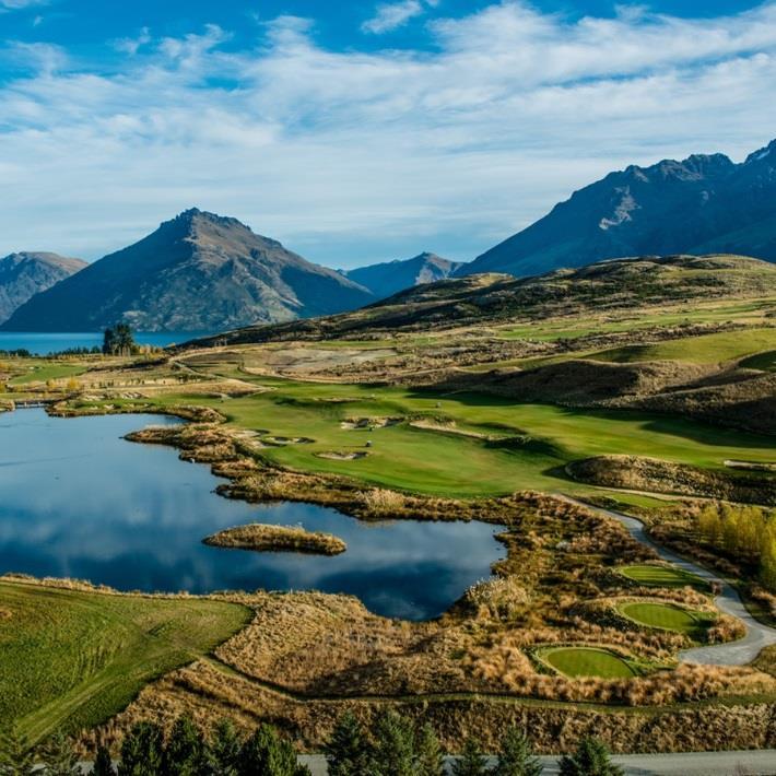 As well as Millbrook there is Jack s Point which is an 18-hole par 72 championship golf course, overlooked by the Remarkables mountain range and is