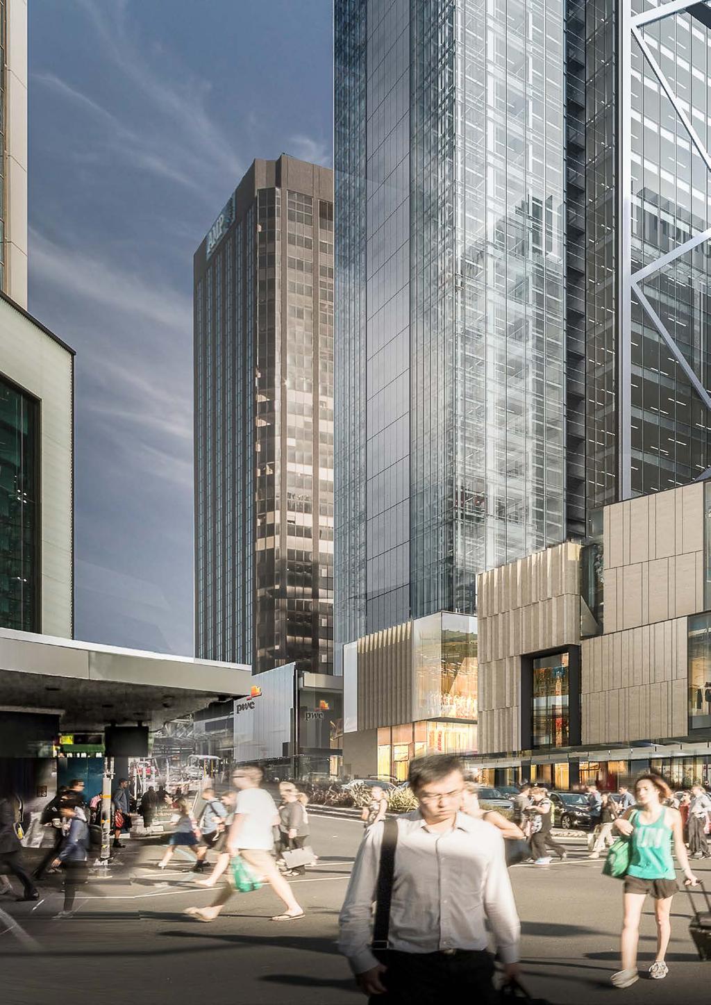 Commercial Bay Retail Centre Cnr Queen Street & Customs Street West, Auckland Central Precinct Properties 39,000 sqm PwC Tower and 18,000 sqm Commercial Bay retail centre in downtown Auckland is