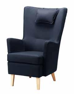 PE662242 OMTÄNKSAM armchair CHF 299. The removable armrest covers have pockets where you can keep small things like remote controls and glasses. Cover: 65% polyester, 35% cotton.