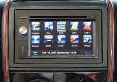 Multimedia centre / Navigation Blaupunkt with touchscreen,
