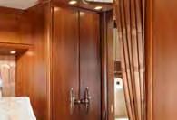 storage cabinet Luxury bathroom with separable shower Changing room that can be