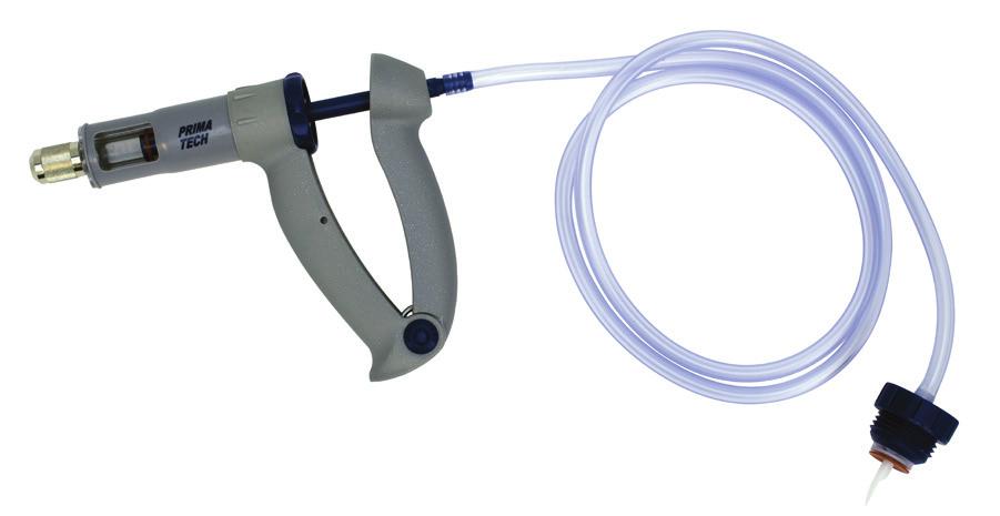 Packed with soft medical grade tubing, hose armor springs, metal luer lock needle nut and