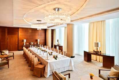 Social Events Whether you are planning an exclusive welcome reception, a dinner party or a luxury wedding, for any special occasion Jumeirah Frankfurt