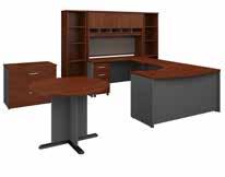 98"W x 29.37"D x 29.84"H 66W Desk with 48W Return and SRC083XXSU List Price - $1,223.