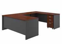 84"H 72W Right Hand Corner Desk with 48W Return, Hutch and Storage SRC087XXSU List Price - $2,133.00 71.10"W x 83.74"D x 29.