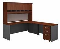 78"H 72W Bow Front U Shaped Desk with Hutch and Storage SRC095XXSU List Price - $3,088.00 71.10"W x 107.09"D x 72.