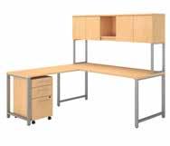 72W (con't) 72W x 30D Table Desk with Piler Filer Cabinet 400S157XX List Price - $1,493.00 71.02"W x 59.57"D x 29.