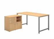 07"W x 29.61"D x 65.83"H 60W x 24D Table Desk 400S147XX List Price - $707.00 59.
