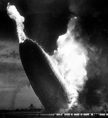 The Hindenburg Disaster On May 3, 1937, the Hindenburg set sail from the Zepplin's new terminal in Frankfurt Germany and her final destination was Lakehurst Naval Air Station.