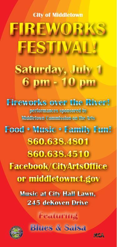 Come join us for our Firework Celebration downtown There