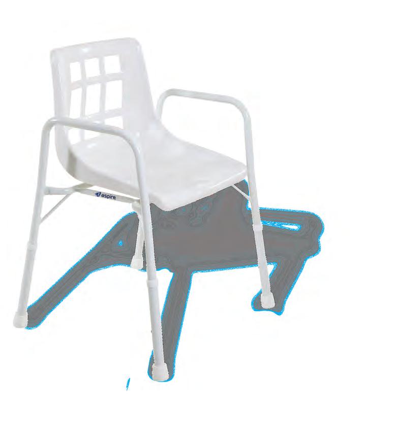 SHOWER CHAIR WIDE Shower Chairs are registered in the ARTG, AUST R