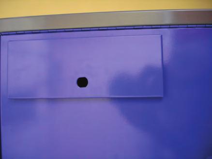 Code 3 Accessories Description Pilfering panel Used in the workwear lockers to