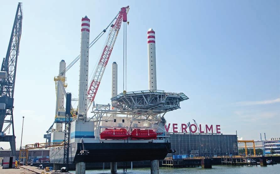 limited to mild sea states. The most critical point of the current methods is the transfer of personnel to the turbine.