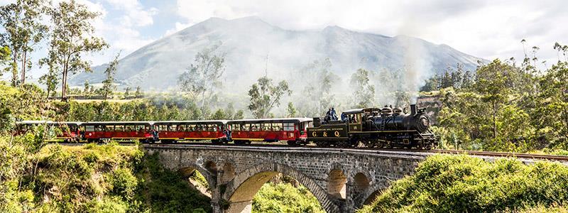 We depart Quito early in the morning for a one-and-a-half drive north. In Otavalo, home of a millenary market, a carefully restored steam engine awaits us.