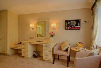Flexible accommodation includes: Single, double, twin & executive rooms.