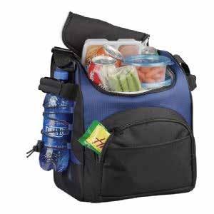 This bag is insulated with Pea leak proof lining, main compartment holds 4 wine bottles.