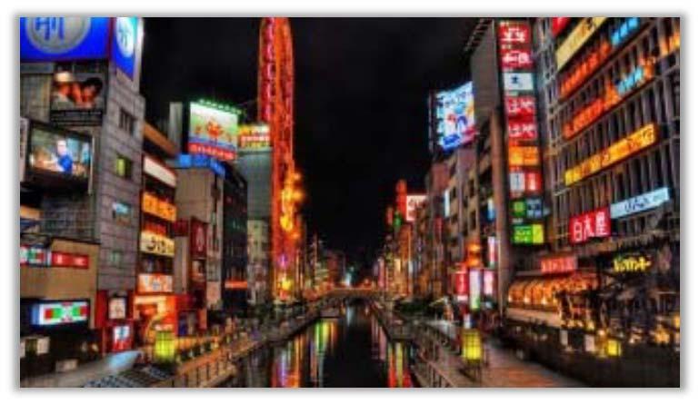 In Osaka we ll have the afternoon free to explore as we wish.