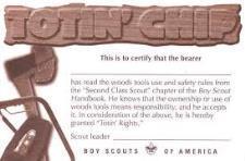 Paul Bunyan This is directed toward older Scouts who are proficient in the use of woodsman tools.