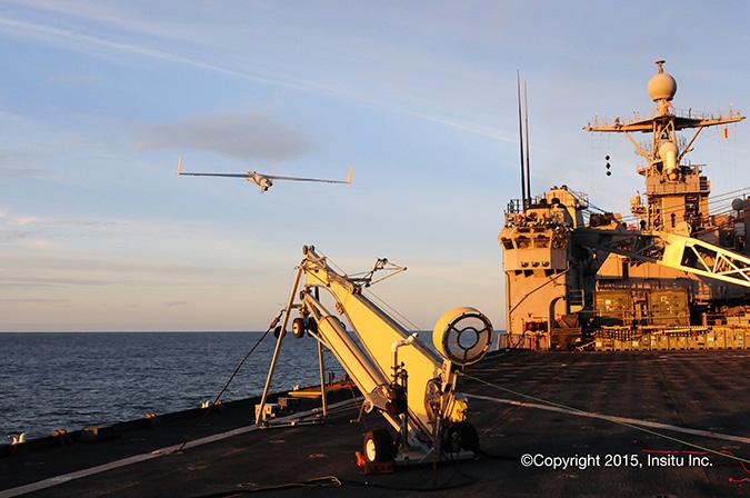 Companies Conducting Beyond- Visual-Line-of-Sight Testing Overseas Insitu, Inc., a Boeing subsidiary, conducted beyond-visual-line-of-sight testing in Denmark in May, 2015 with a ScanEagle UAS.