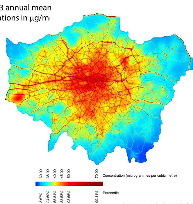 Air pollution levels around Heathrow already exceed the EU Legal limits. Heathrow is one of the most polluted areas in London; indeed in the entire country.
