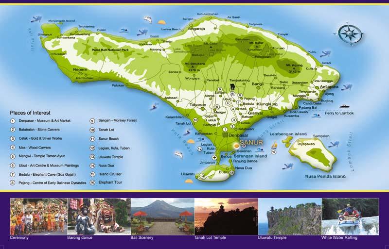 BALI Geography Among 17,500 islands across the Indonesian archipelago, Bali is one of the 33 provinces of the Republic of Indonesia, the largest archipelagic country in the world, made up of