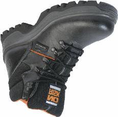 ARMSTRONG BOOTS Steel toe cap to protect your toes. Steel plate to protect the sole of your feet from nails. Double density PU outsole - hardwearing but comfy.