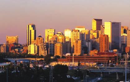 Calgary, Alberta, Canada Although Calgary is a bustling, cosmopolitan city, you can t shake the feeling that cowboys might drive a herd of cattle around the corner at any moment, a vibe kept alive by